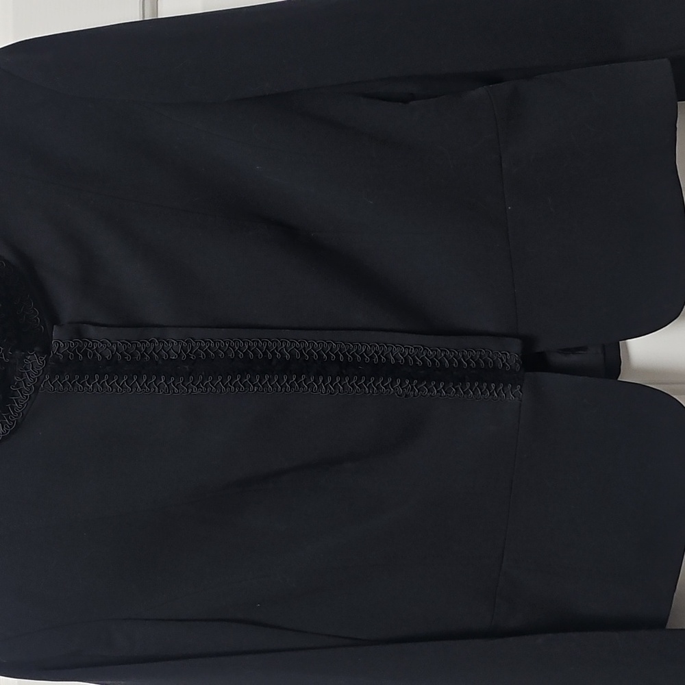 Gorgeous Script Snap Front Jacket With Velvet & R… - image 3